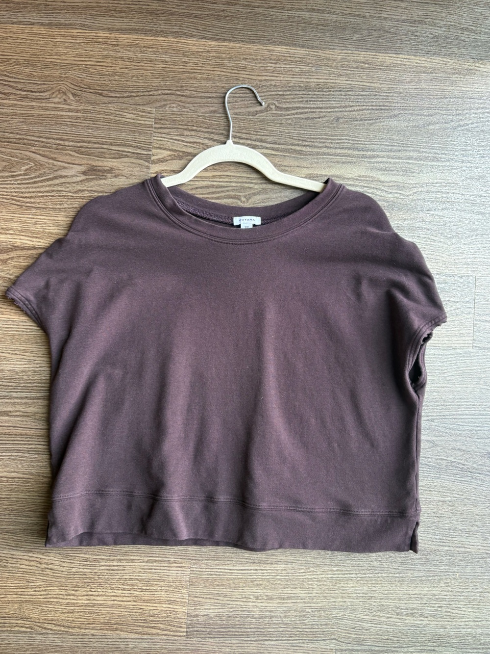 Cuyana Short-Sleeve Crewneck Top